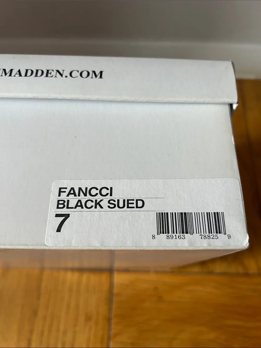 Steve Madden Fancci Black Suede Ankle-Strap Stiletto Sandals - Picture 4 of 4